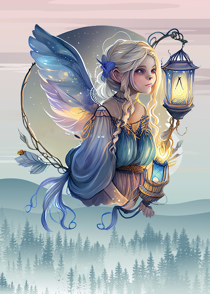 Funny Confused Fairy