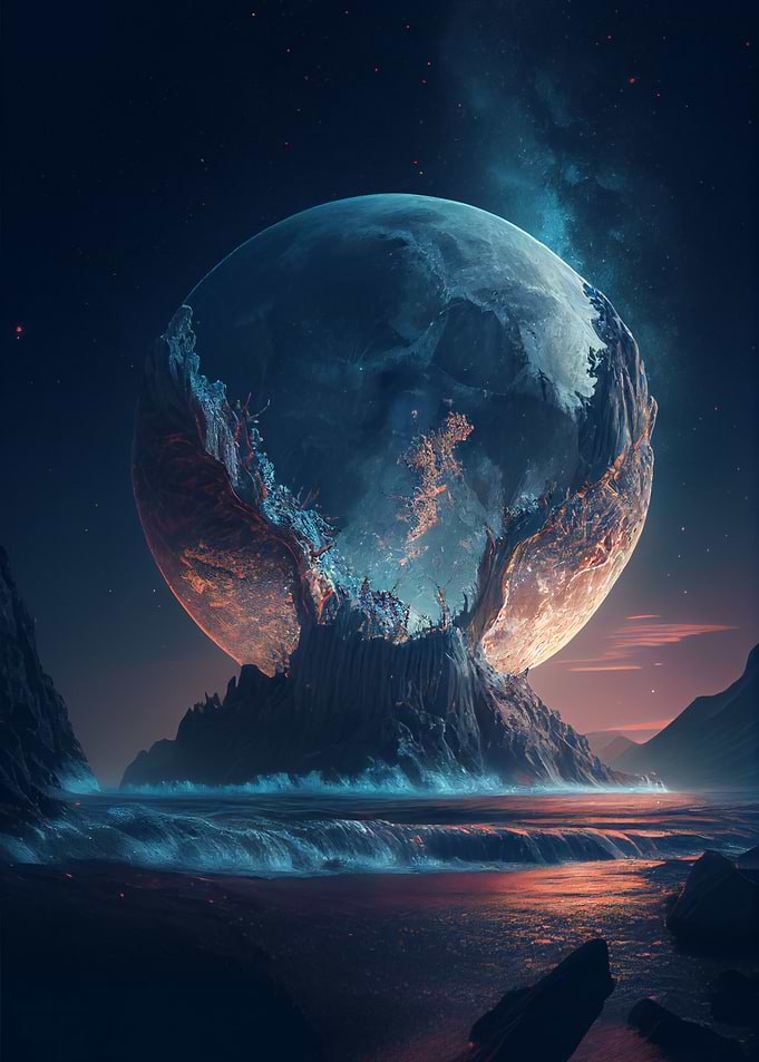 The Moon Covers Itself