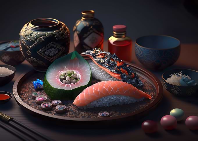 Asia sushi cuisine V2