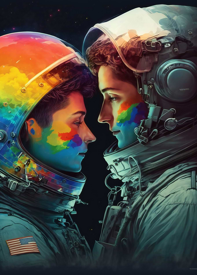 Love in the Rainbow Space
