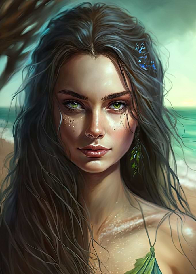 Girl on the beach