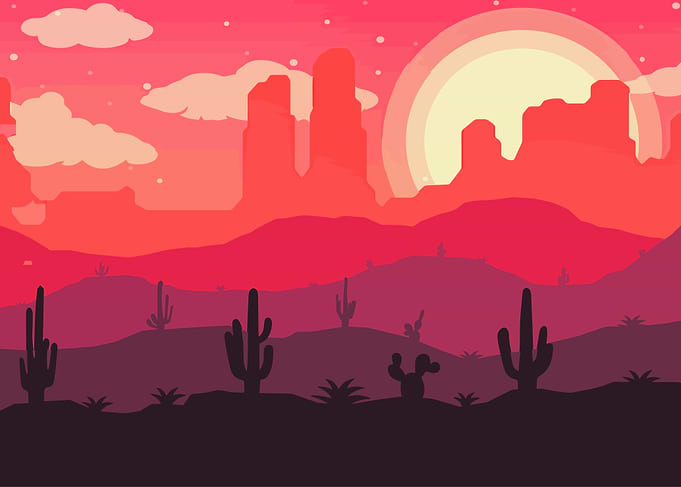 Desert Sunset