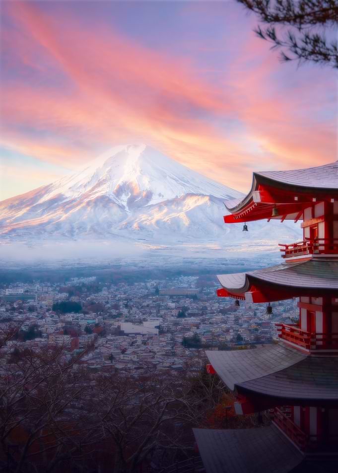 Japan Landscape Poster