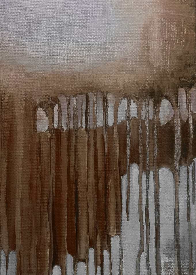Brown gray art