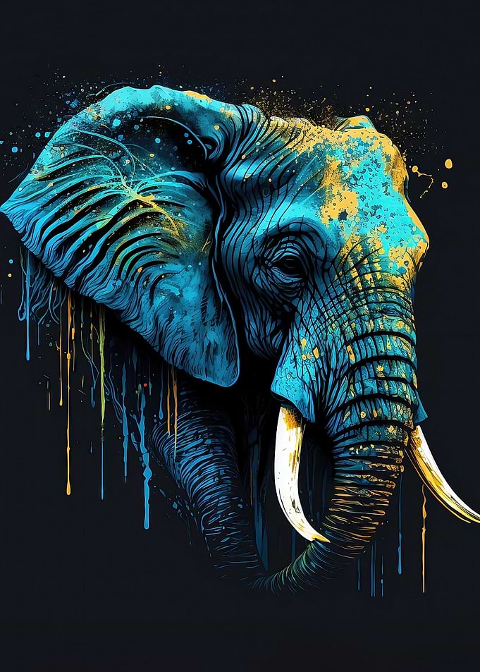 Vibrant Elephant