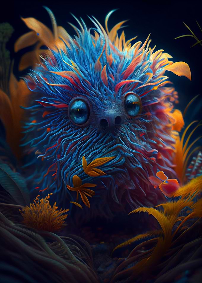 Wavy Fantasy Animal
