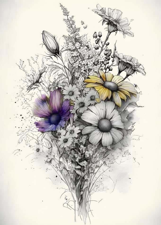 Wildflower Bouquet Botanic
