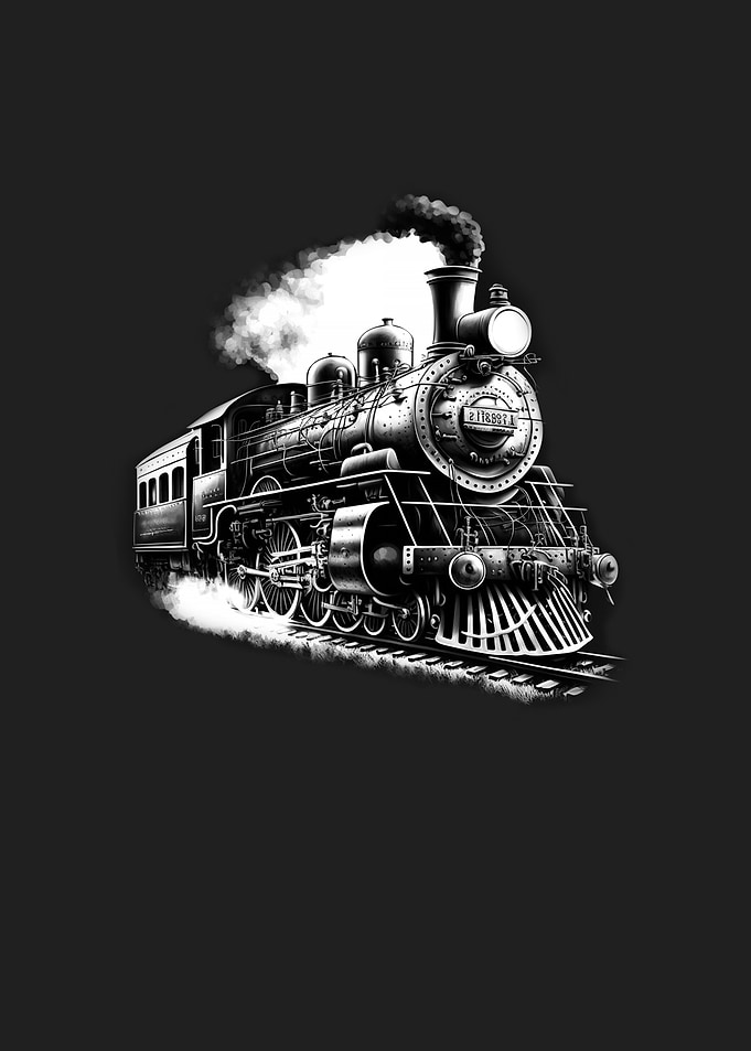 Vintage Steam Locomotive