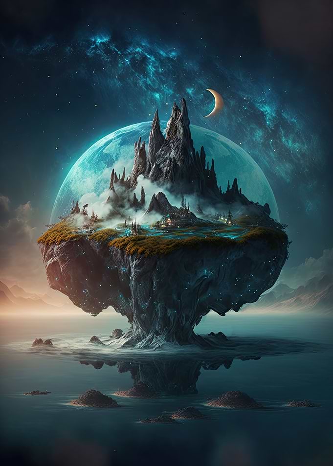 Cosmic Island Dwelling