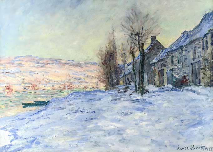 Lavacourt under Snow