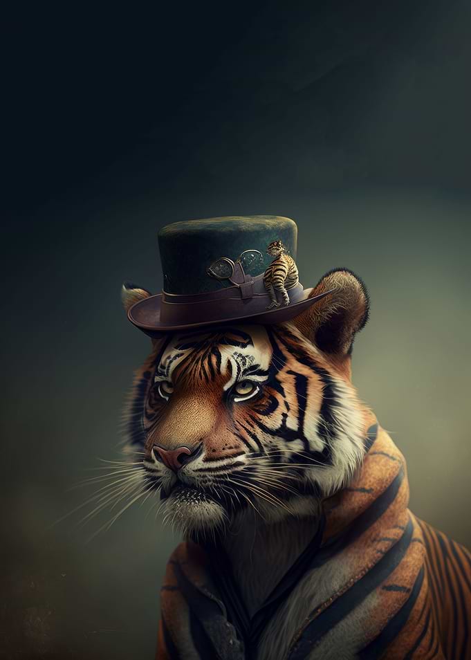 Tiger in Wonderland