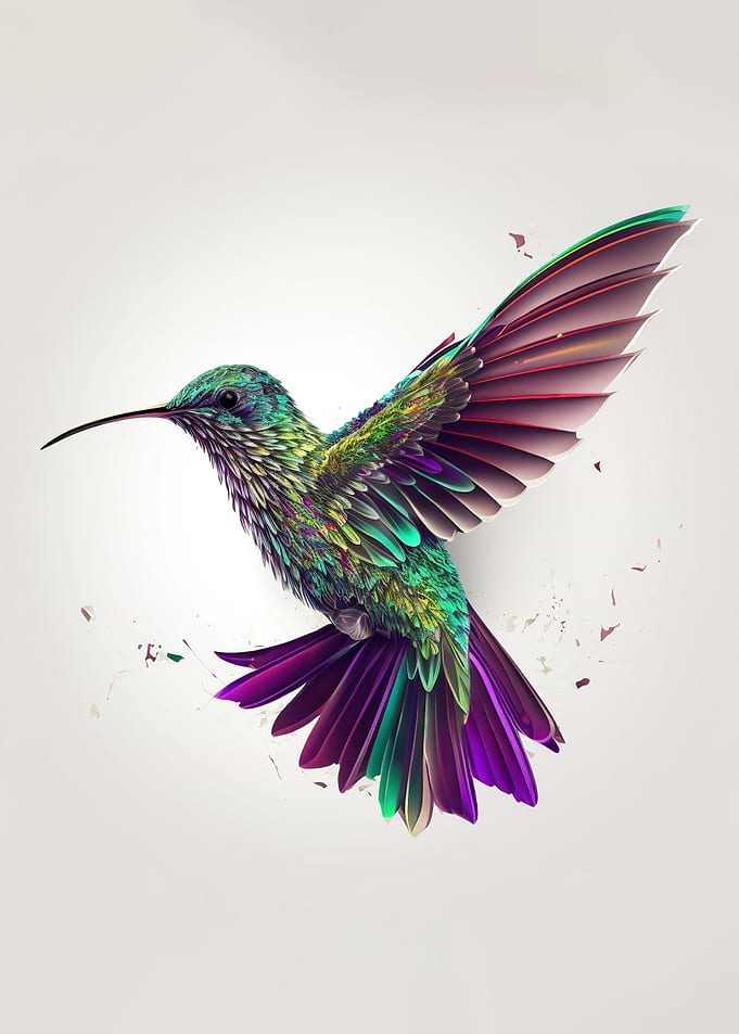 The Elegant Hummingbird