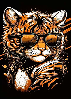 Cool Tiger Cub