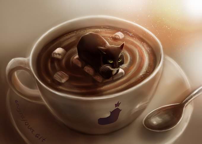 Maxwell the Coffee Cat