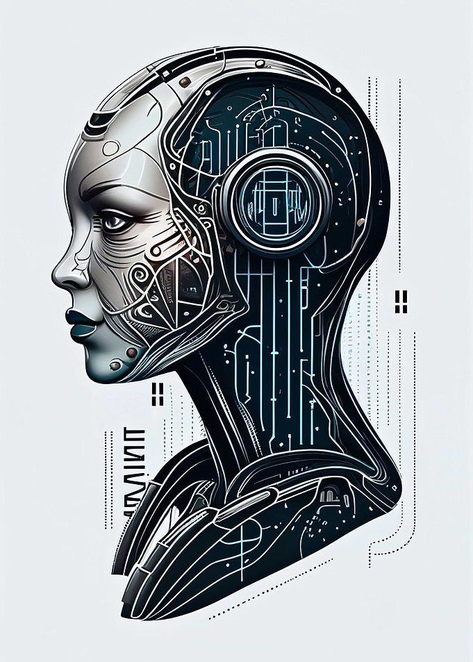 Futuristic AI Design