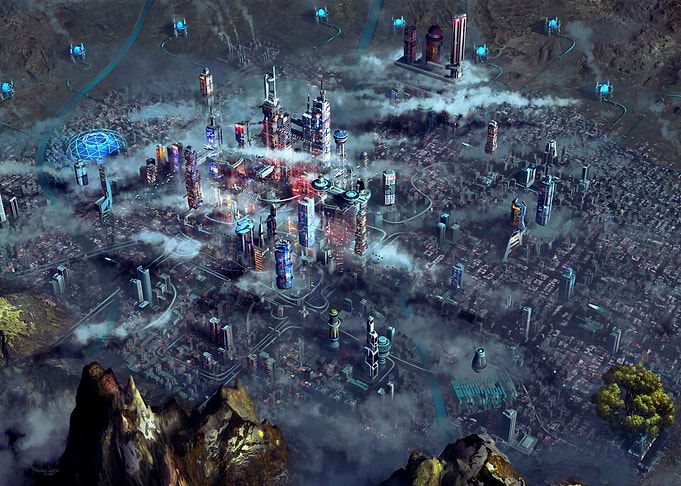 CrystalPunk city map