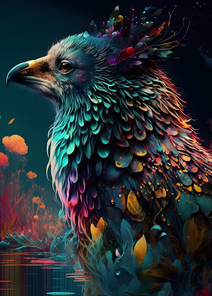 Rainbow Bird Wildlife