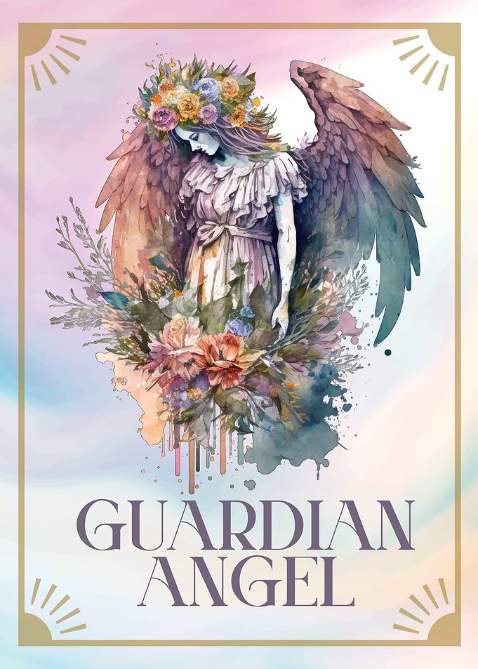 Guardian Angel Watercolor