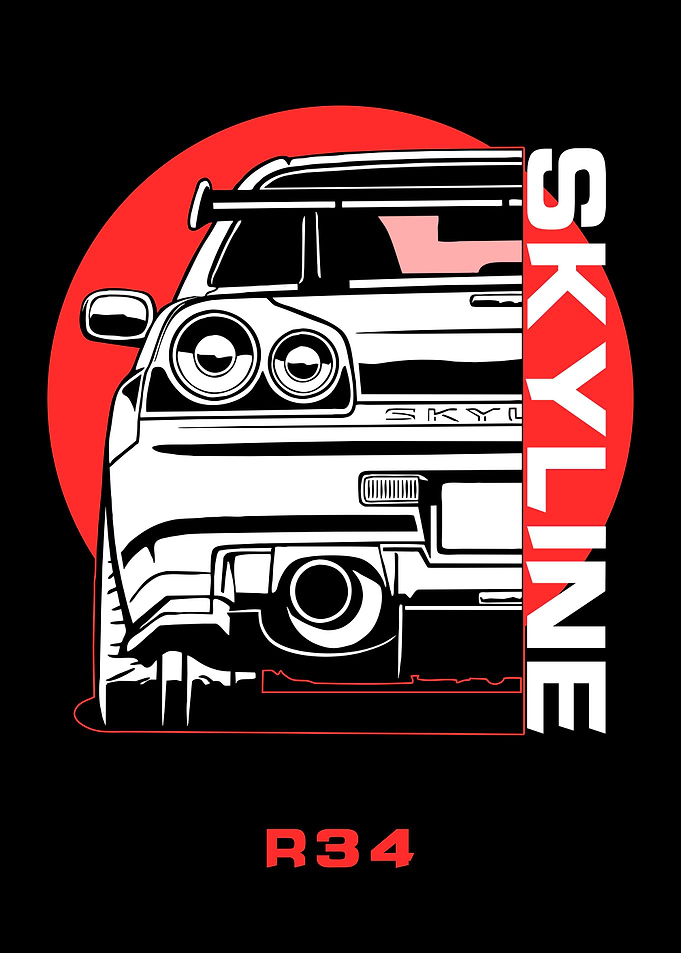 Nissan R34 GTR