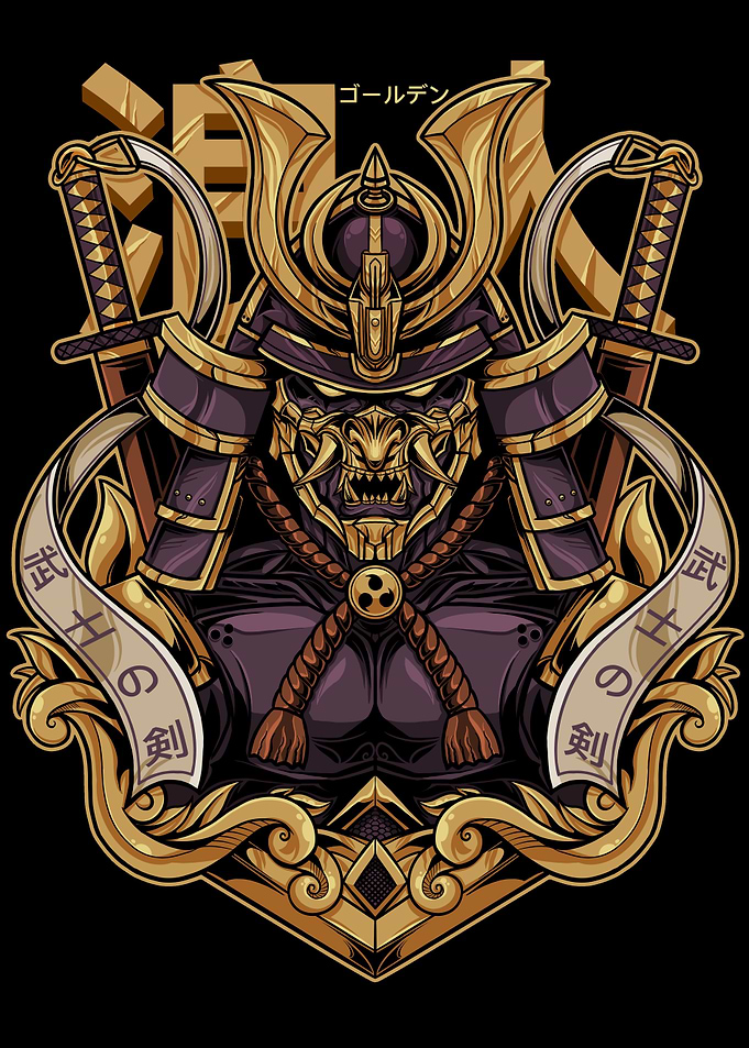 Golden samurai