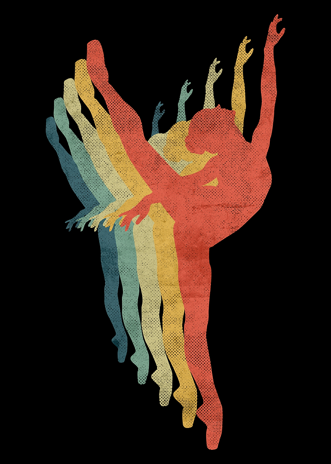 Ballet Dancing Girl On