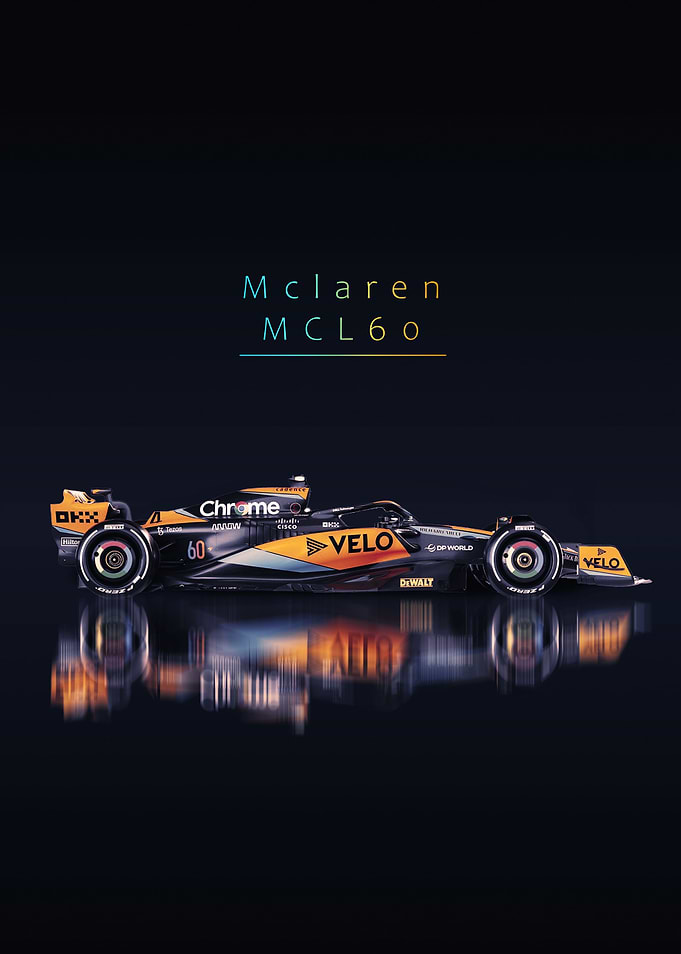 Mclaren MCL60 F1 Car