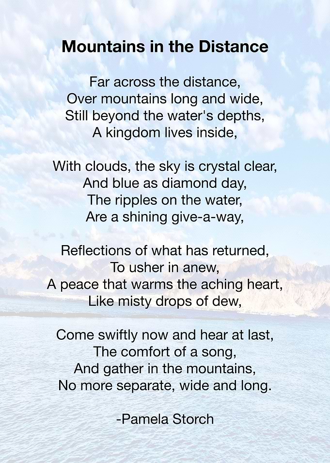 Mountains Distance Poem