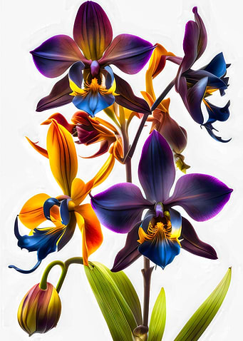 Orchid illustration 002