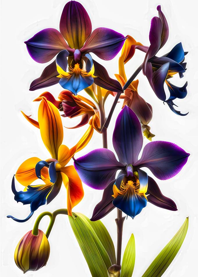 Orchid illustration 002