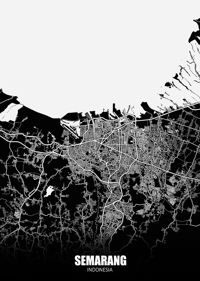 Semarang Indonesia Map