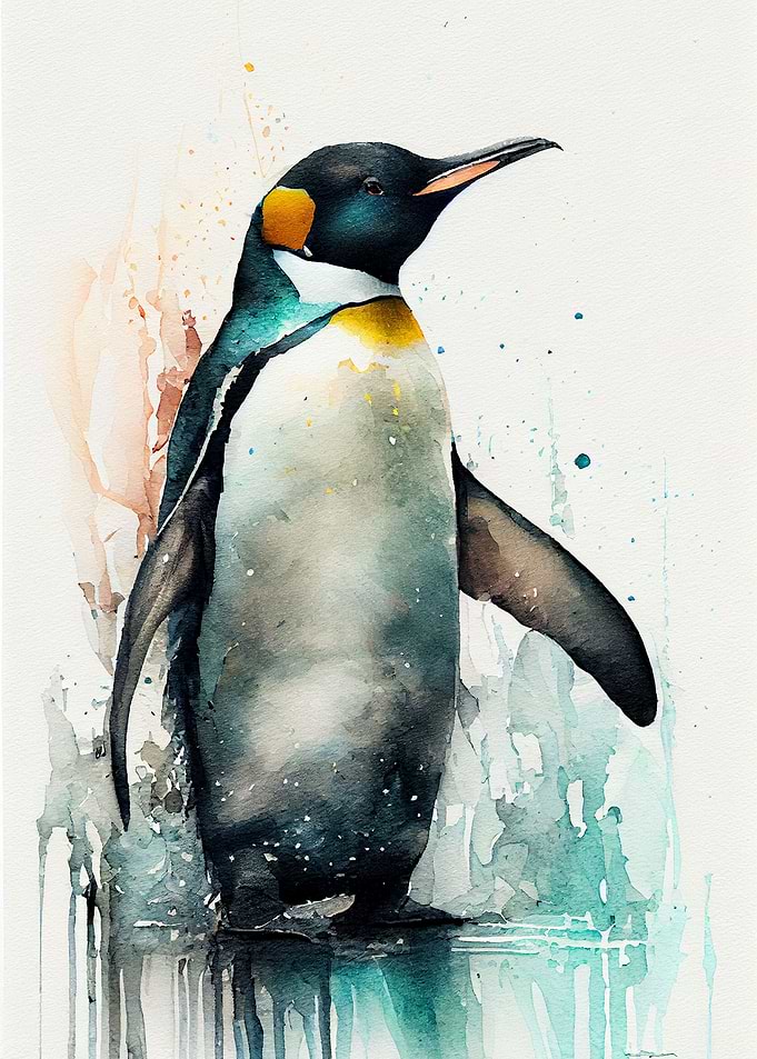 Penguin Colorful