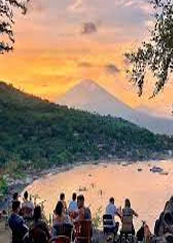 nice mountain view