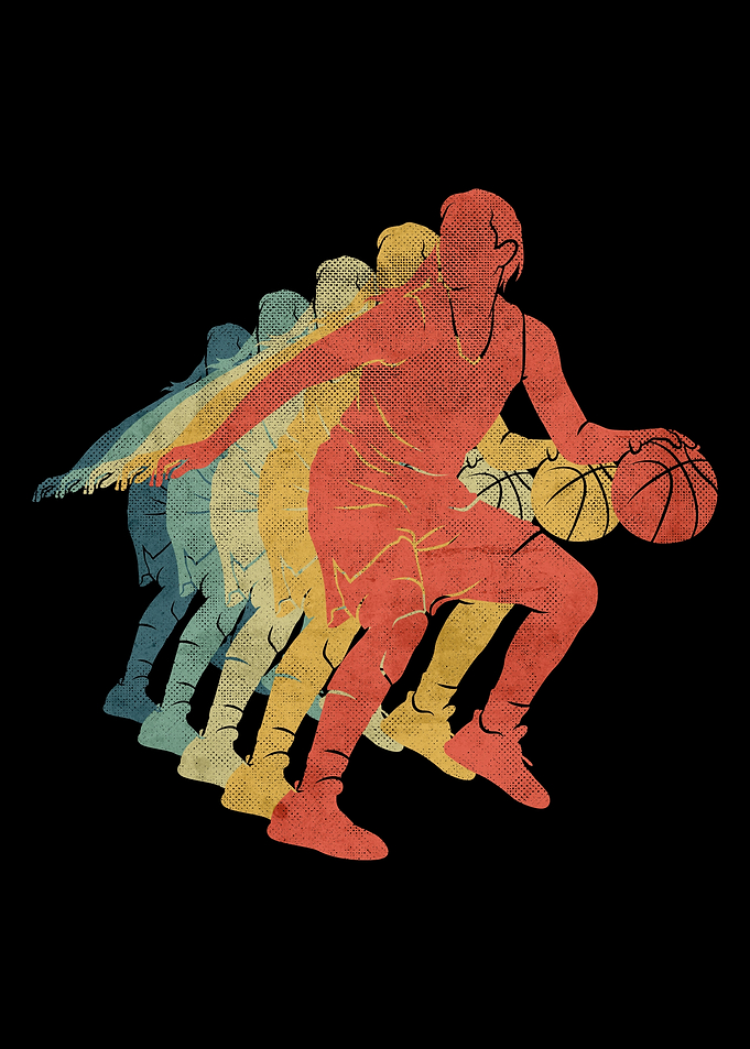 Basketball Dribble Girl