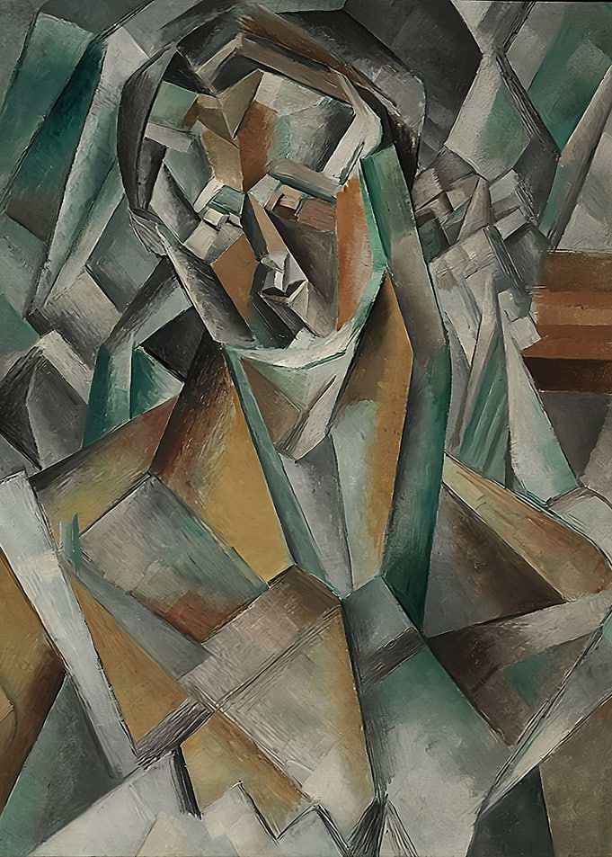 pablo picasso femme assise