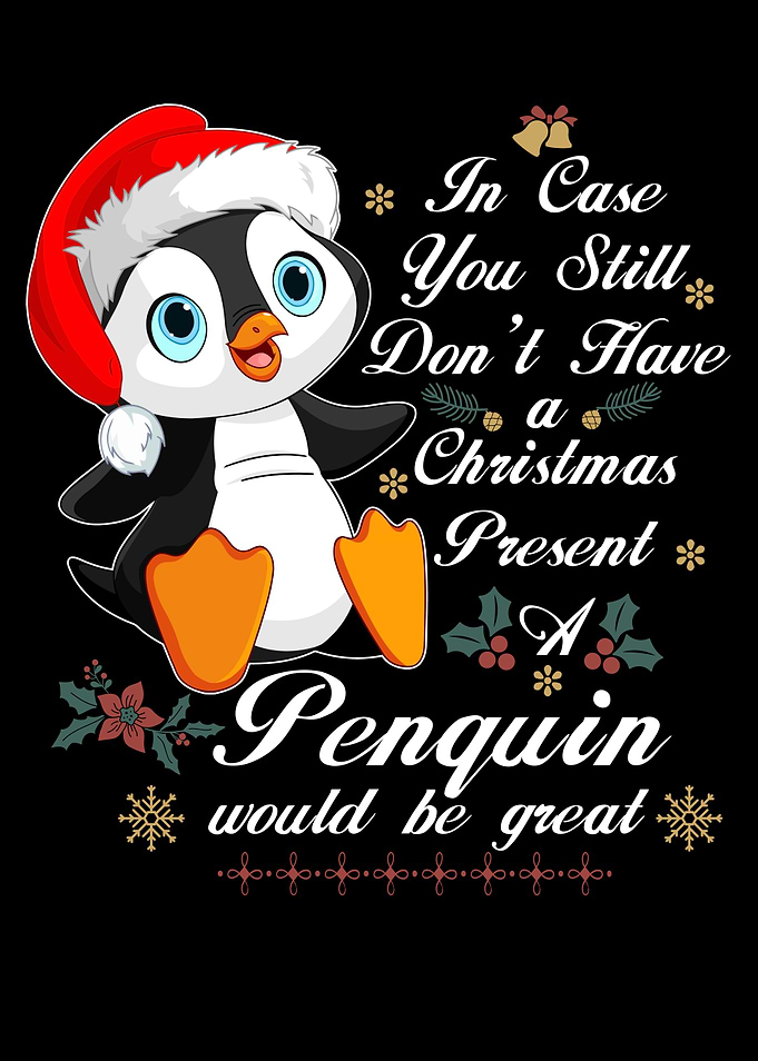 Penguin Gift Christmas