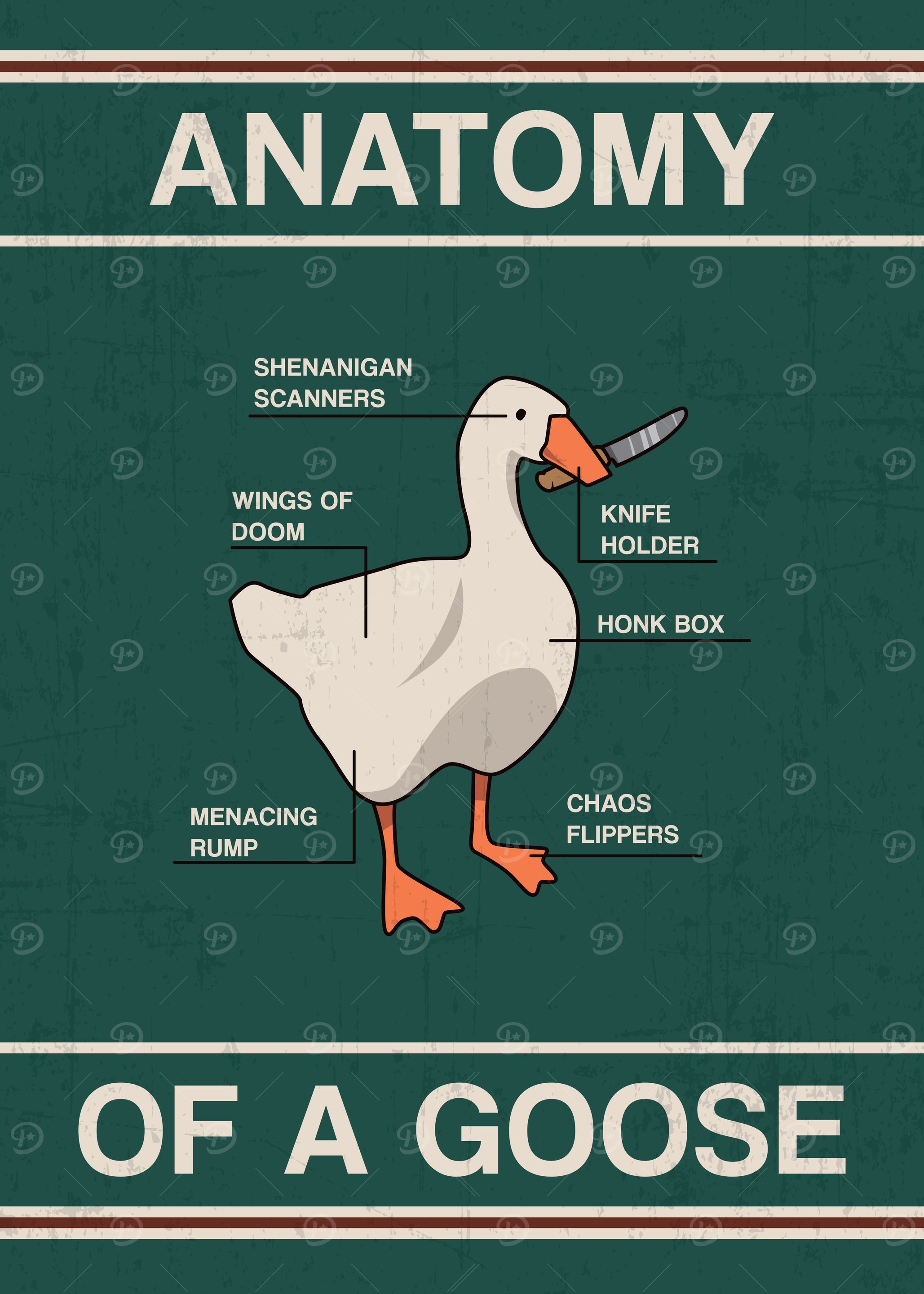 anatomy of mischief goose