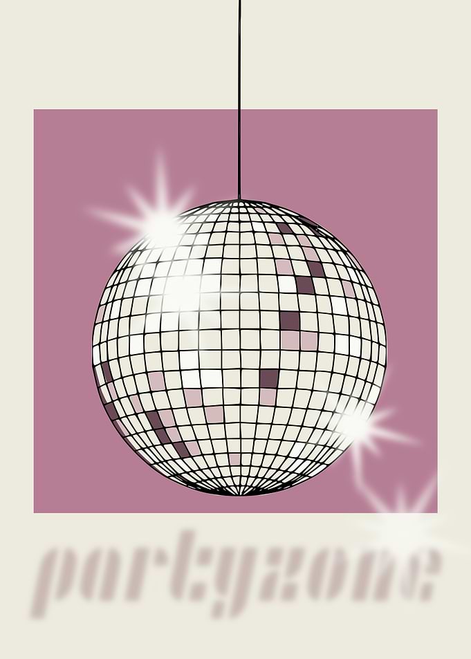 80s Partyzone pink