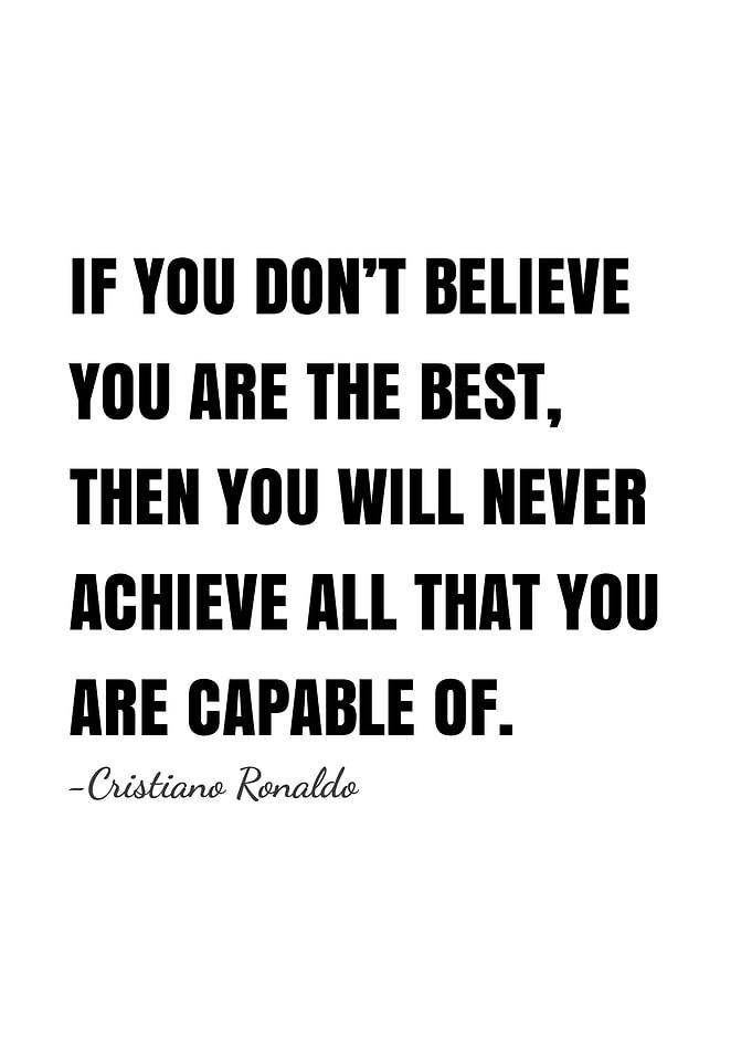 CR7 Quote