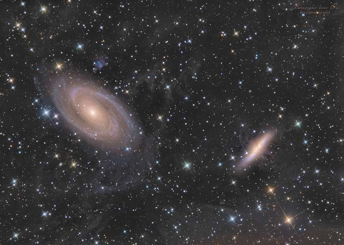Bode's and Cigar Galaxy