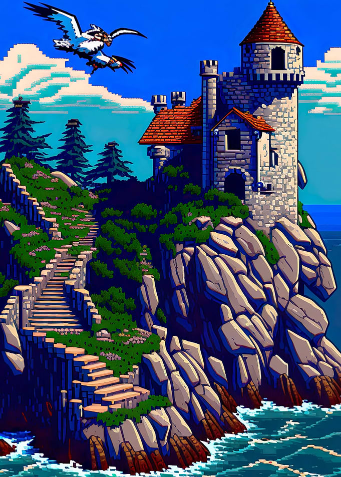 16 Bit Ocean Island