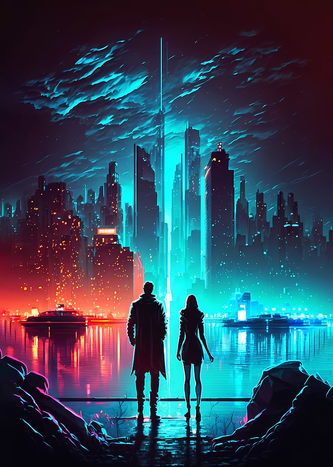 Night life Neon City