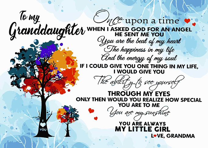 To My Granddaughter