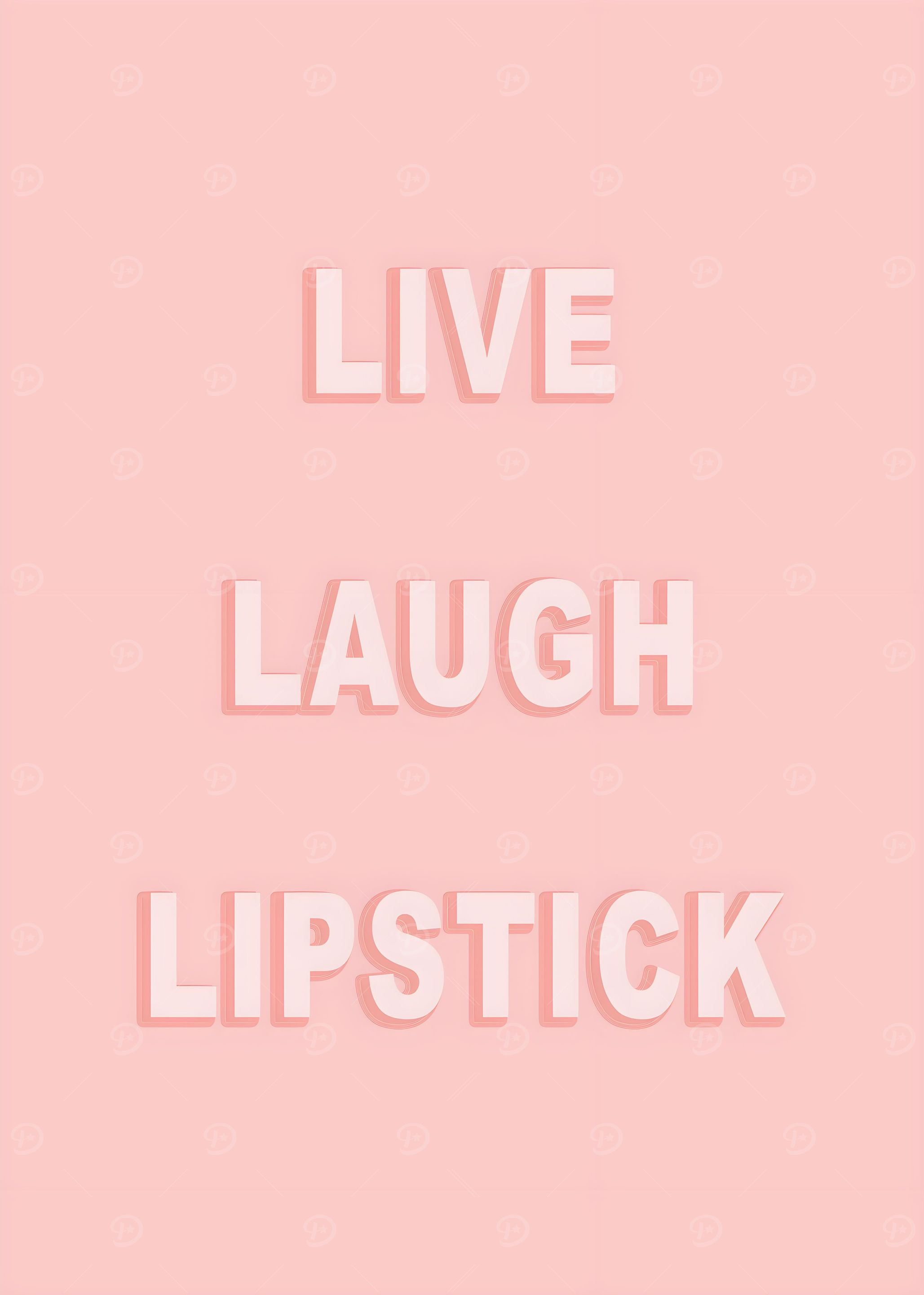 Live Laugh Lipstick