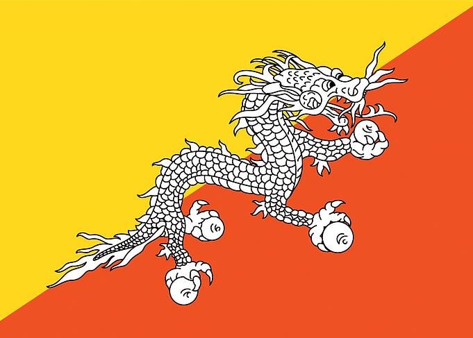 Bhutan Flag