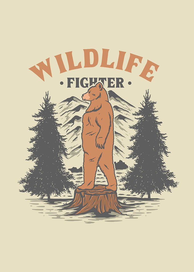 Wildlife Fighter Bear