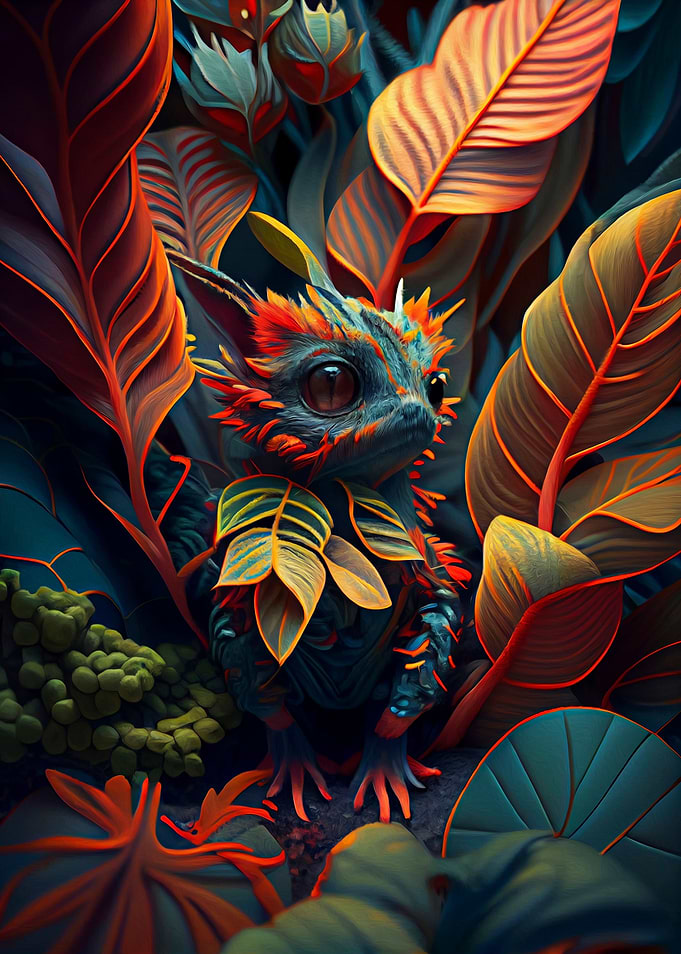 Colourful Cosmic Canine