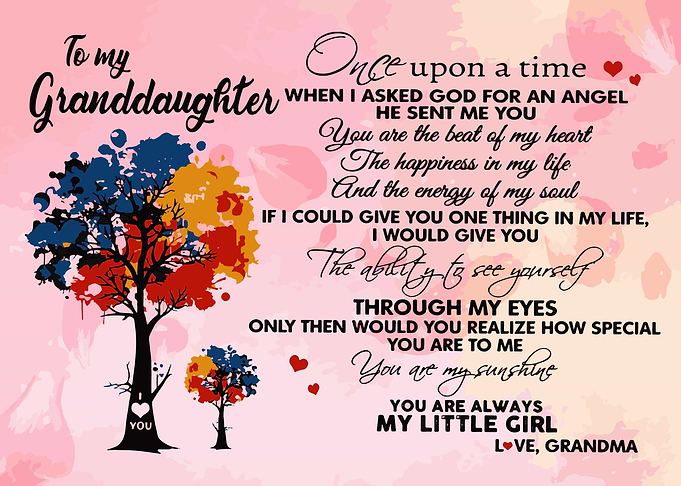 To My Granddaughter