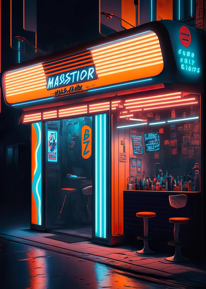 Sushi shop