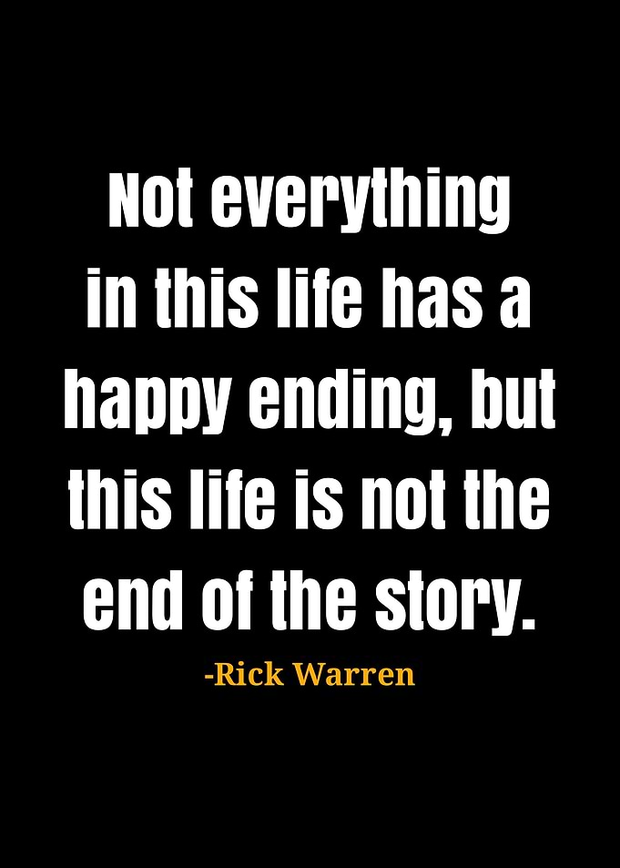 Rick Warren Quote