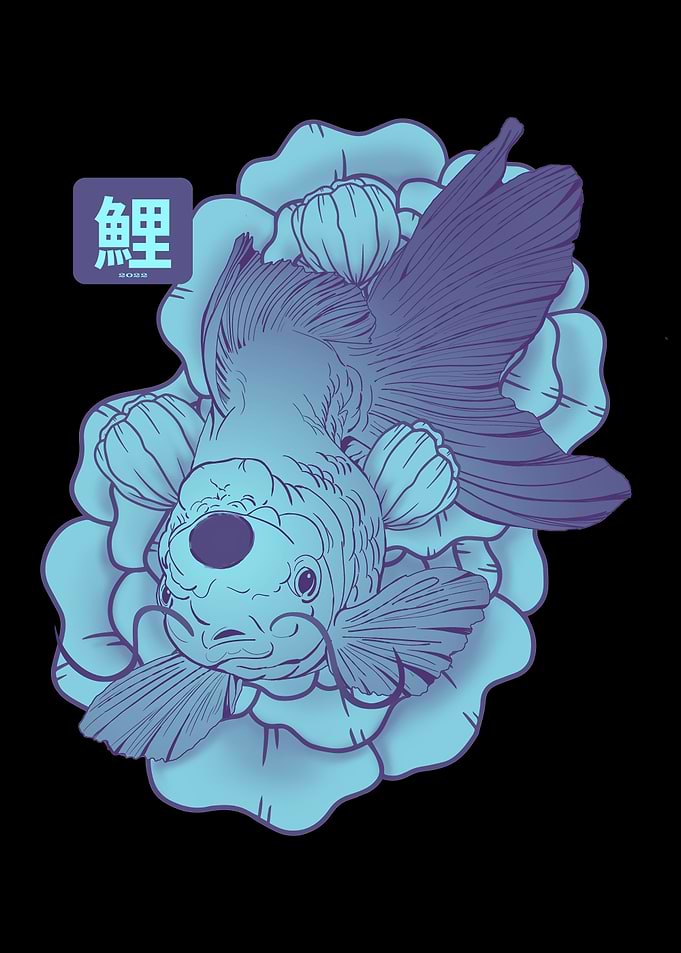 Japanese Koi Fish